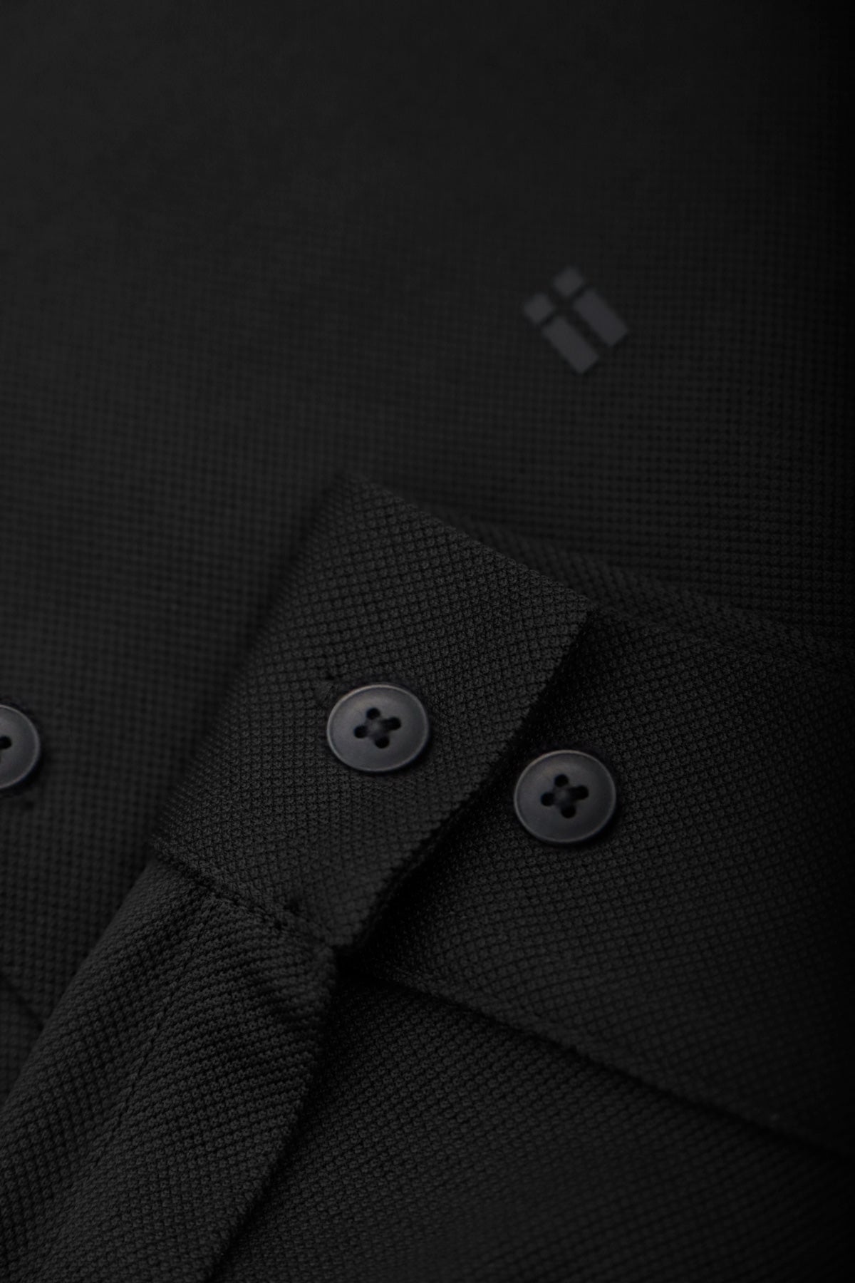 Black Ranger men's casual shirt with Mao collar