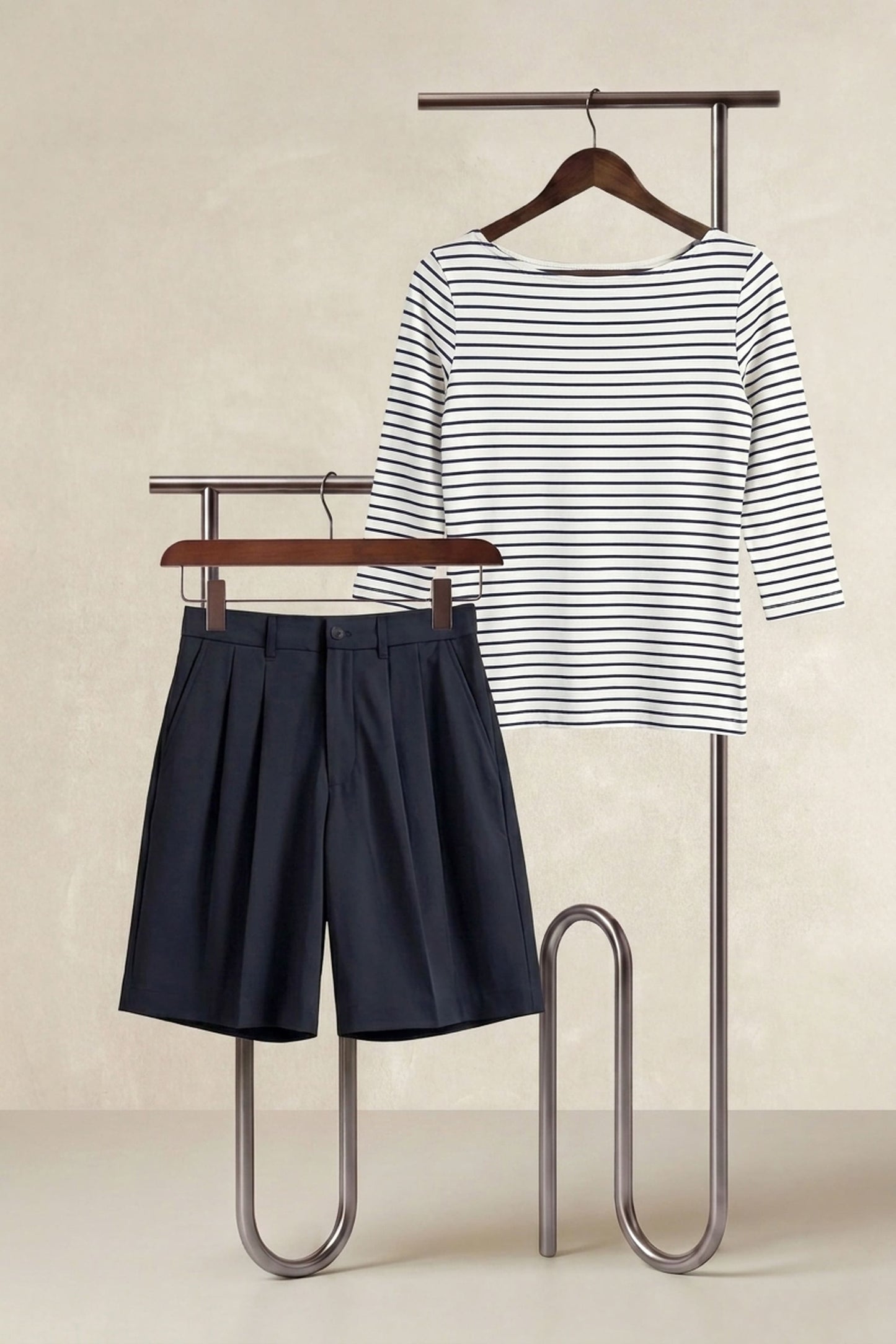 Pacote Bermuda + Camisas Femininas