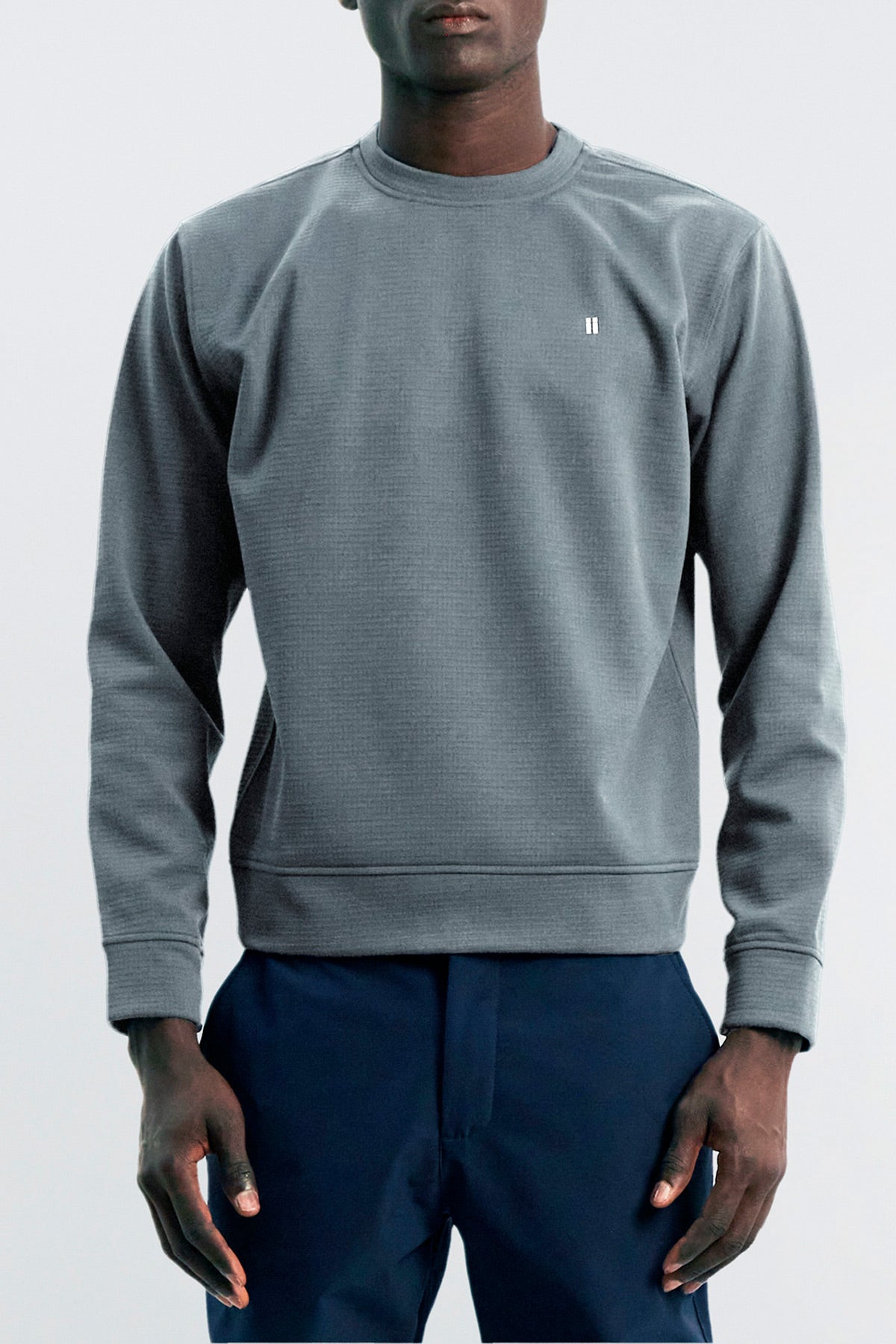 Gray man sweatshirt