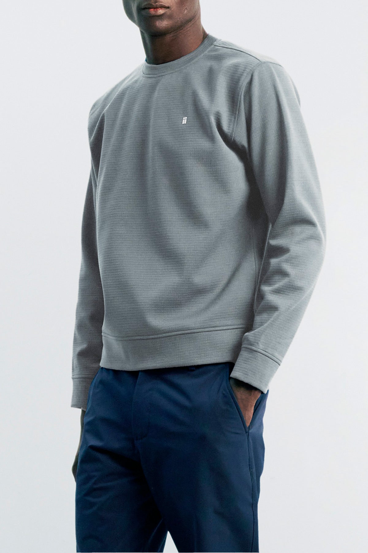 Gray man sweatshirt