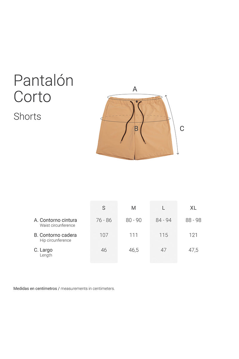 Shorts masculinos inovadores verdes
