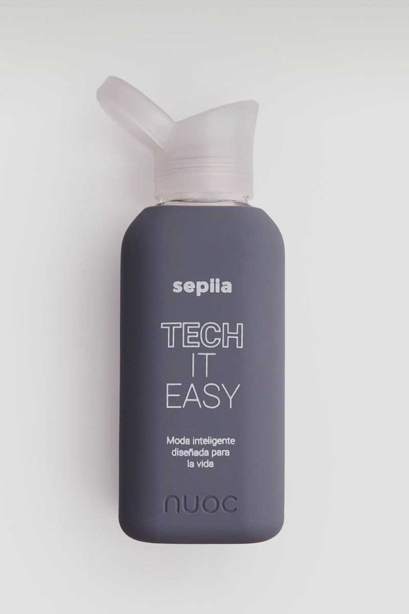 SepiiaxNuoc Gray Reusable Bottle