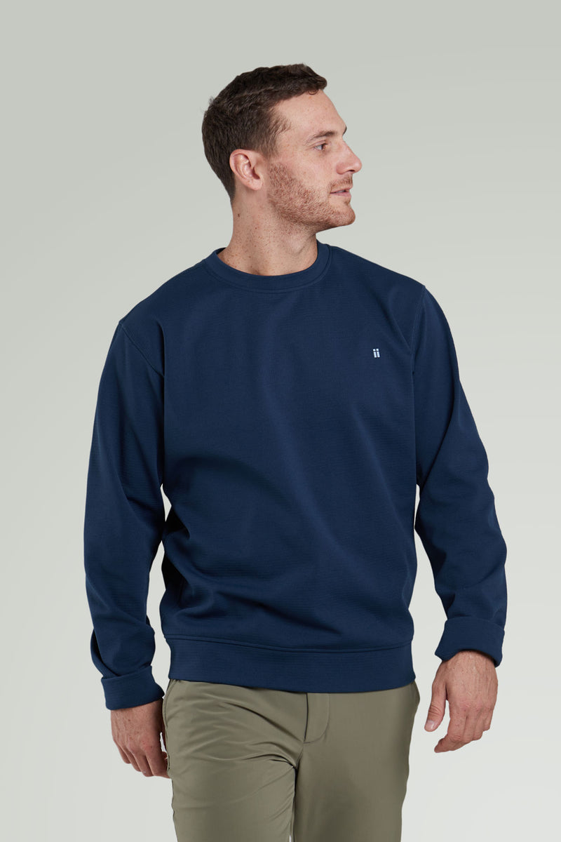 Blue man sweatshirt