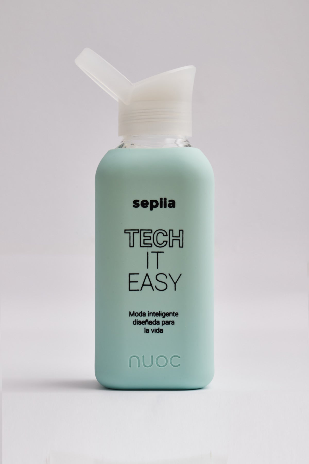Botella reutilizable aguamarina - Sepiia
