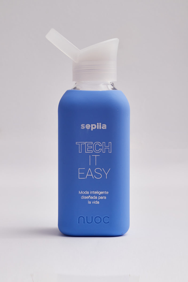 SepiiaxNuoc blue reusable bottle