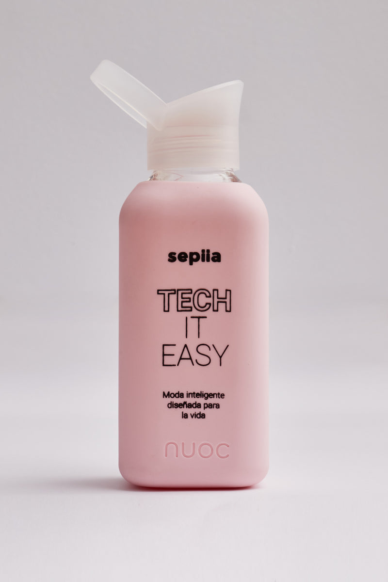 Botella reutilizable rosa – Sepiia