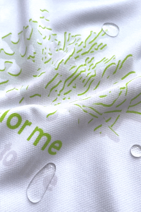 Photochromic T-shirt | color me back to green woman ∞