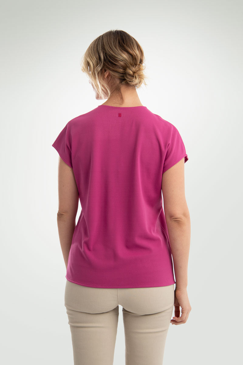 Women's kimono T-shirt pink geoda ∞